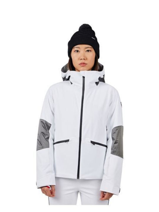 Rossignol RLOWJ12-100 Damen Ski- und Snowboardjacke Weiß