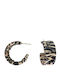Ro-Ro Accessories Earrings Hoops Beige