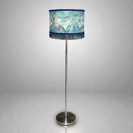 Blue Waves Stehlampe mit Lampenbirnensockel E27 Blau