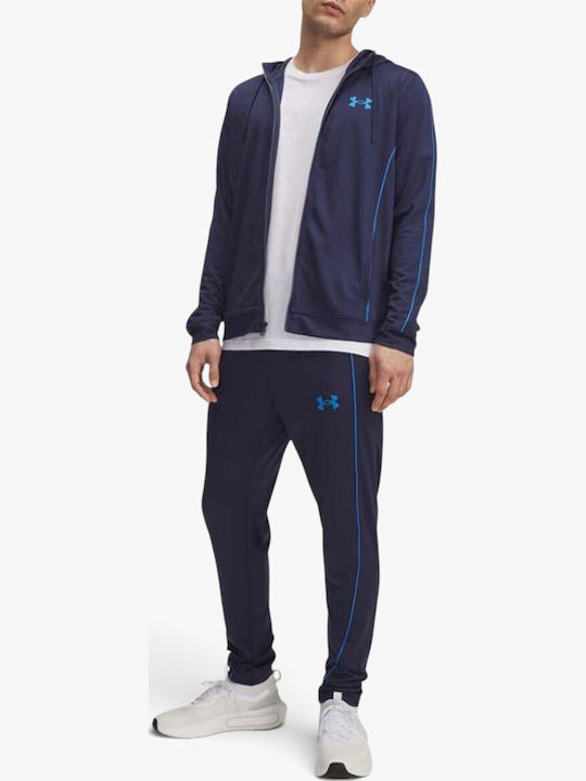 Under Armour Emea Σετ Φόρμας Γυαλιστερό Navy