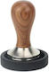 4bars T109 Tamper with Flat Surface 51mm in Brown Colour