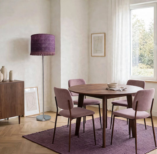 Life Pink Floor Lamp with Lamp Bulb Base for E27 Pink