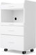 Habys Medical Table on Wheels Nursing with Drawer W50.5xL37xH84cm T-SS145