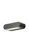 Eurolamp Wall-Mounted Outdoor Lighting with Shade LED IP54 12W with Warm White Light 20x5x8cm