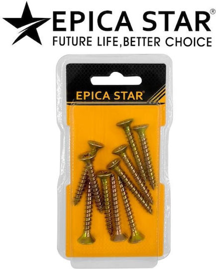 Epica Star Şuruburi Cu Cap În Cruce Galvanizate Cu Diametrul M5 şi Lungimea 60mm 8 Bucăţi