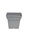 Micplast Daiquiri Kunststoff Blumentopf Offenes Grau 25x25x21.5cm