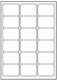 Logo Self-Adhesive A4 Rectangular Labels 68x47mm