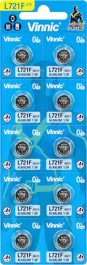 Vinnic Vinnic Ag11 Alkalische Uhrenbatterie LR58 / SR58