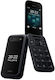 Nokia 2660 Flip Dual Sim Handy Hüllen Mit Griechischem Menü Schwarz