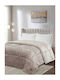 Madi Sherpa Comforter Double Bed 220x240cm Beige