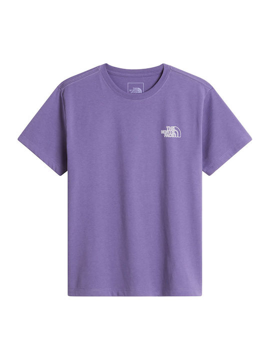 The North Face Kids T-shirt Purple Alien