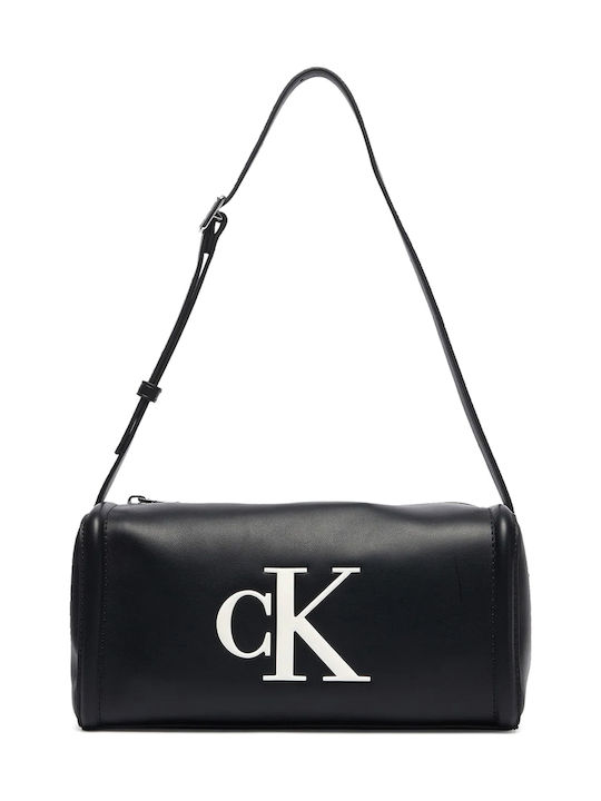 Calvin Klein Slouchy Damen-Schultertasche Schwa...
