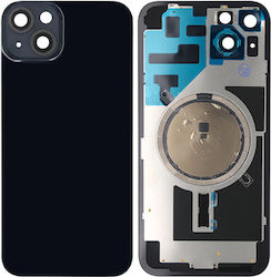 Back Glass iPhone 14 Plus Large Hole Midnight Compatible Mobile Phone Replacement Cover