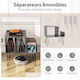 Costway Hi-Fi Furniture Grey 45x67x66cm