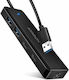 Axagon USB Хъб 4 Порта USB 3.2 с Връзка USB-A / USB-C
