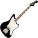 Limitierte Edition Fsr Classic Vibe Elektrische Gitarre Offset Schwarz