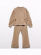 Kids Set with Pants Winter 2 Pieces Brown
