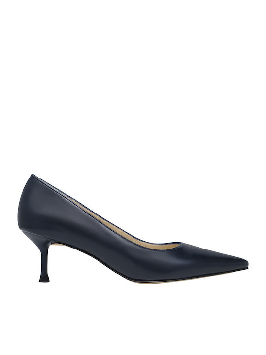 Heels With Medium Blue Heel