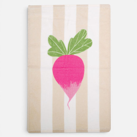 Nef-Nef Homeware Radish Geschirrtuch aus 100% Baumwolle in Ecru Farbe 40x60cm