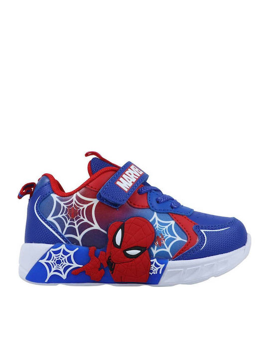 Kinder Sneaker Anatomisch mit Bügel- und Schleifenverschluss & Blaue mit Lichtern