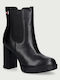 Leather Women's Chelsea Ankle Boots Black