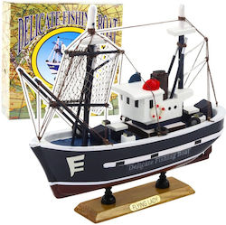 Lean Toys Риболовен Катер Кораб Летяща Дама Моделна Фигура 24x23см