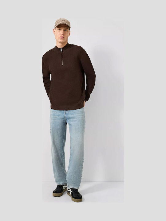 Мъжки дънков панталон Loose Fit Blue