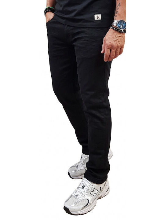 Indicode Men's Jeans Pants Regular Fit Ultra Black