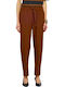 Women's Fabric Trousers Brown