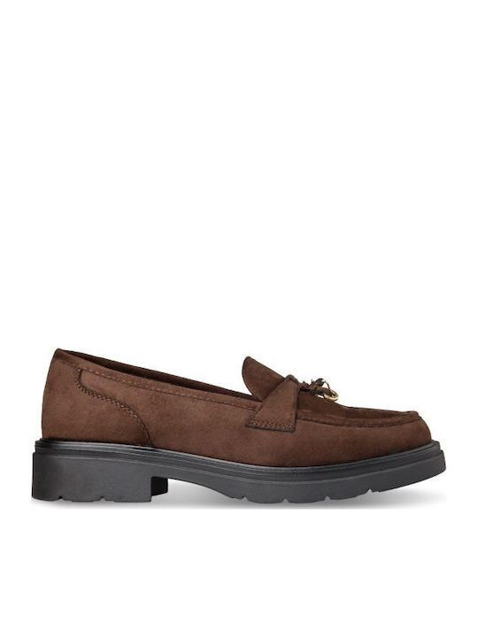Women's Loafers in Brown Colour