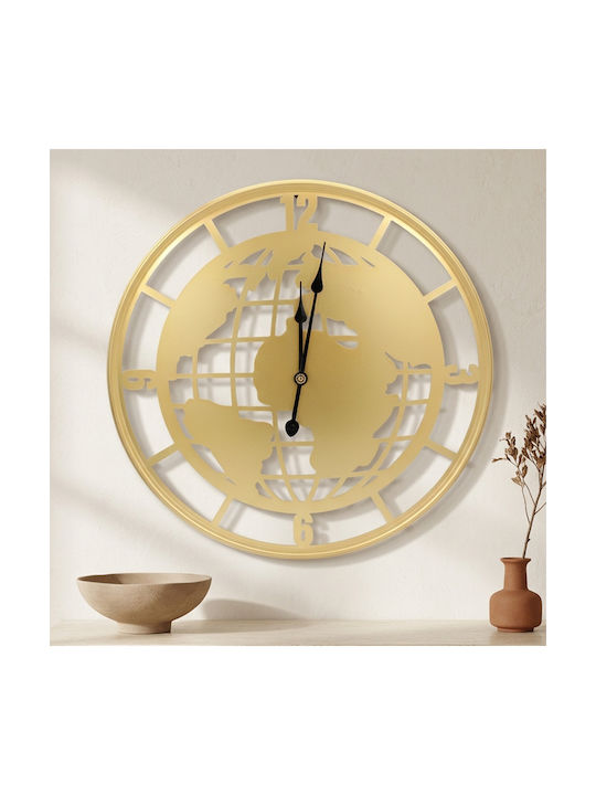 Keskor Keskor Wall Clock Metallic Gold Ø60cm