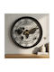 Keskor Keskor Wall Clock Metallic Black Ø40cm