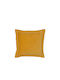 Broste Copenhagen Decorative Pillow Case Made Of 100% Cotton Yellow 50x50cm