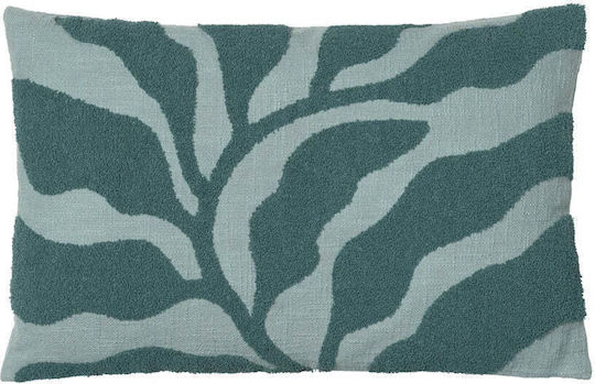 Broste Copenhagen Decorative Pillow Case 100% Cotton Turquoise 40x60cm
