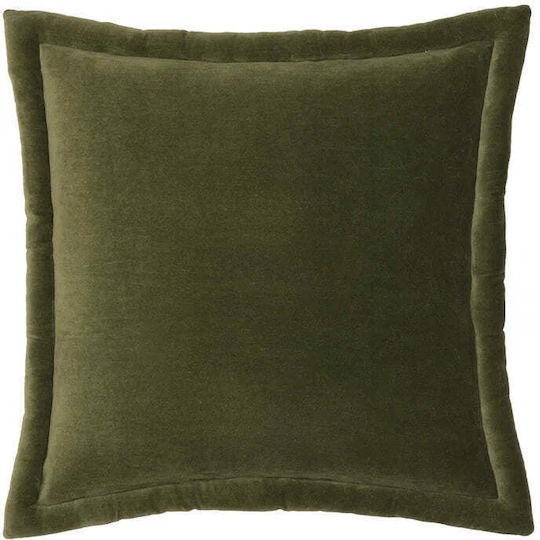 Broste Copenhagen Decorative Pillow Case Dark Green 50x50cm