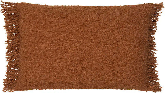 Broste Copenhagen Μαξιλαροθήκη Σκούρο Πορτοκαλί 40x60εκ.