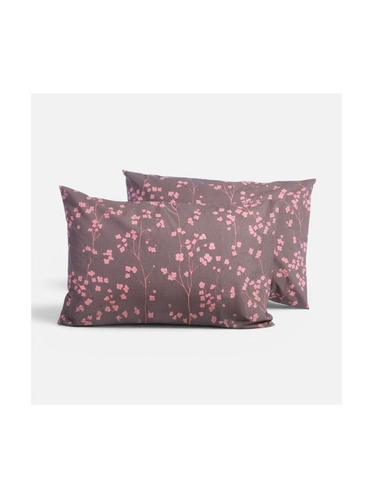 Nef-Nef Homeware Homeware Set Pillowcases Brown...