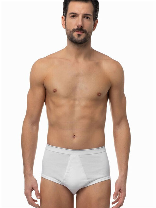Minerva Мъжки слипове Бели 8Pack