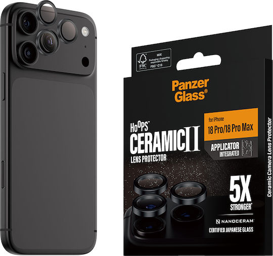 PanzerGlass Hoop Keramik Kameralinse Schutz Für Apple iPhone 18 Pro Pro Max