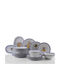 Hermia Multicolor Porțelan Set de Vase 26buc