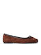 Damen Ballerinas Braune