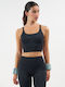 Damenturnsport-BH Schwarz