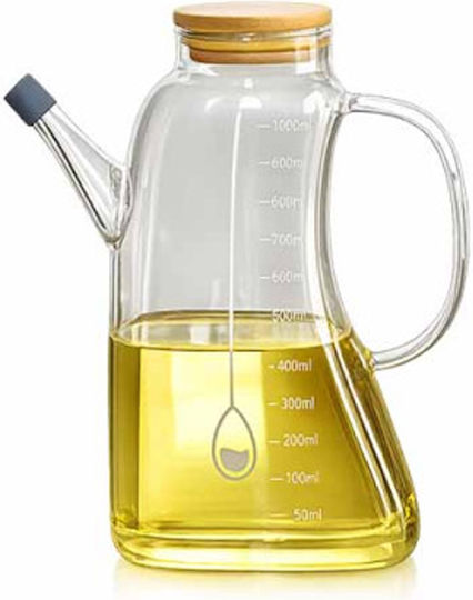 Кутия за масло Стъкло с Ладохранилка 1000ml