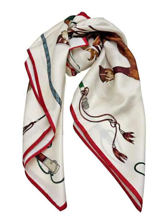 Savil Women's Silk Shawl Gold