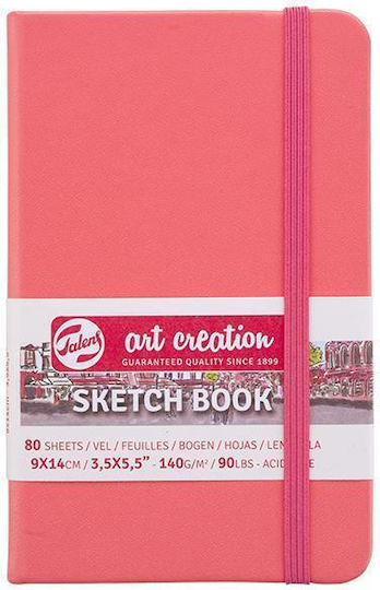 Talens Sketch Book Coral 80 Sheets 9x14cm 140 G