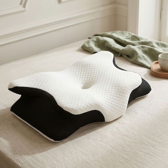 Keskor Bed Pillow Memory Foam Anatomic 60x40x12cm