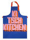 Kitsch Kitchen Küchen-Schürze Blau 73x93cm