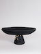 Eurolamp Dekorative Platte Schwarz 41x20x18cm