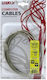 Logo Collection USB 2.0 Cable USB-A male - Μαύρο 1.8m