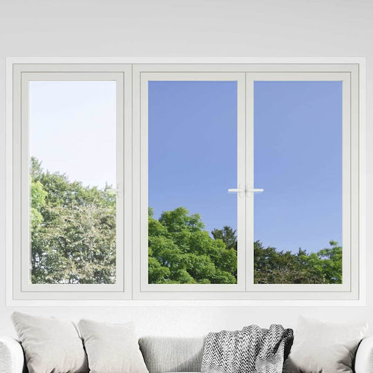 vidaXL Αυτοκόλλητο Γραφείου 60cm x 10m Ασημί 3394730 1τμχ